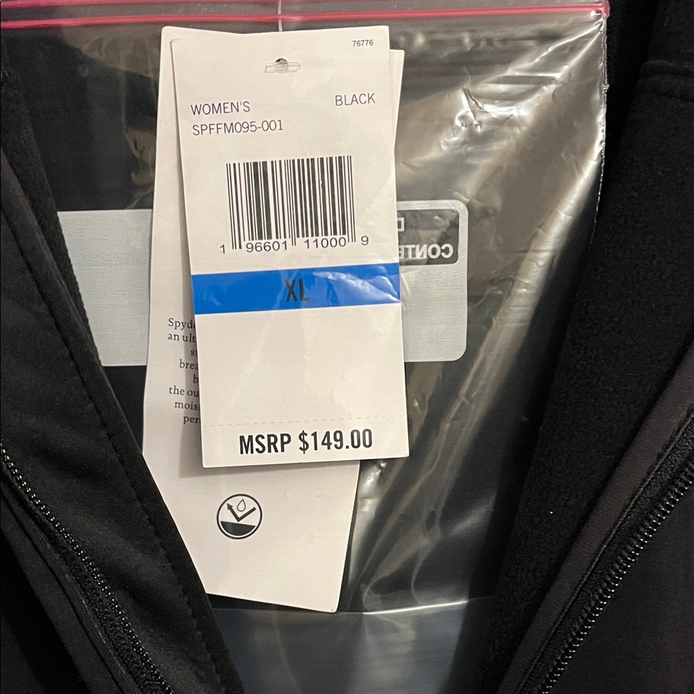 Spyder Alyce hydroweb waterproof softshell hooded… - image 2